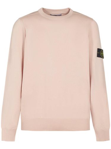 Compass Patch Crewneck Jumper - Stone Island - Modalova