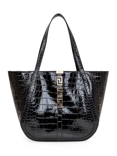 Greca Goddess Large Shopping Bag - Versace - Modalova