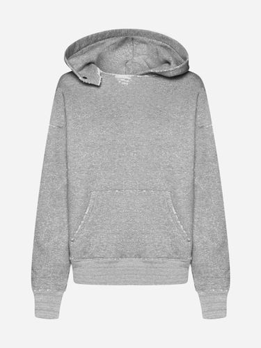 Saint Laurent Grunge Cotton Hoodie - Saint Laurent - Modalova