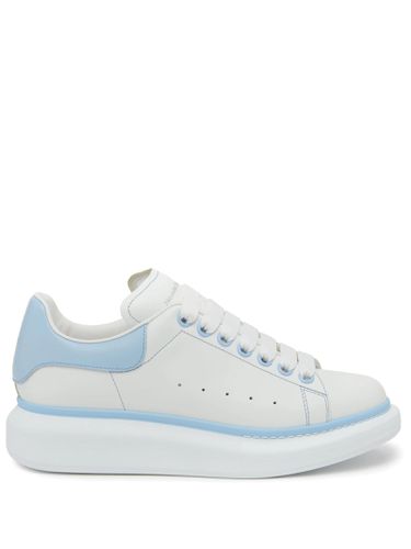 Oversized Sneakers With Powder Blue Details - Alexander McQueen - Modalova