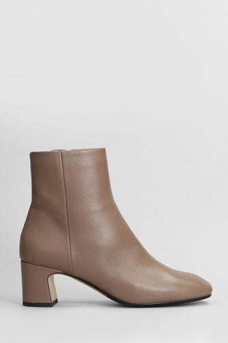 High Heels Ankle Boots In Leather - Fabio Rusconi - Modalova