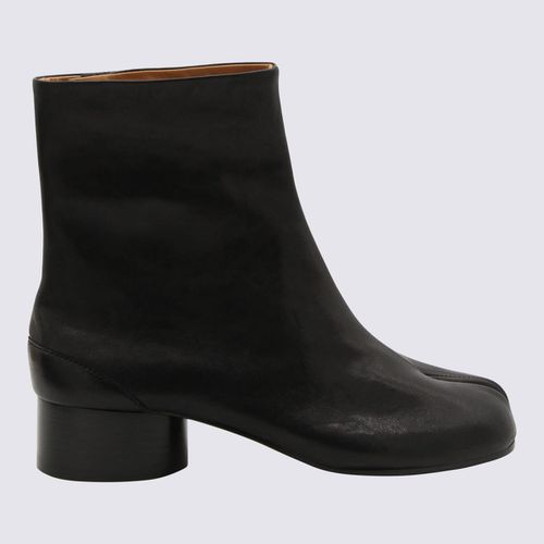 Leather Tabi Boots - Maison Margiela - Modalova