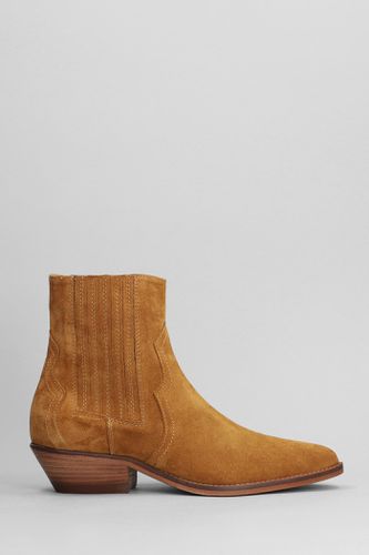 Texan Ankle Boots In Leather Color Suede - Julie Dee - Modalova