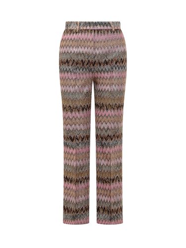 Trousers With Zig Zag Pattern - Missoni - Modalova