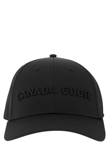 Hat With Visor And Embroidered Logo - Canada Goose - Modalova