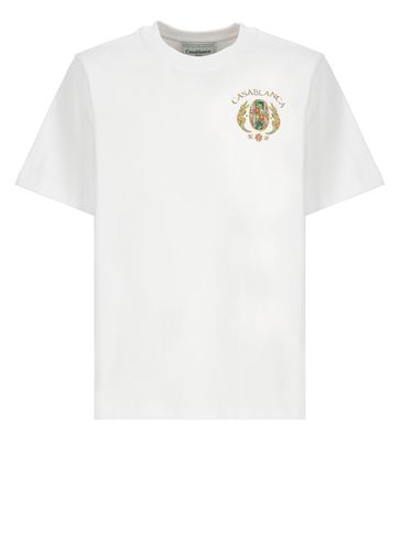 Casablanca Logo T-shirt - Casablanca - Modalova