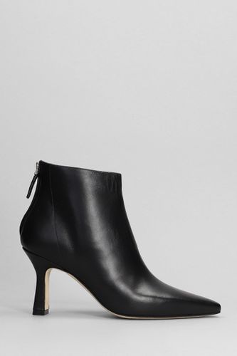 High Heels Ankle Boots In Leather - The Seller - Modalova