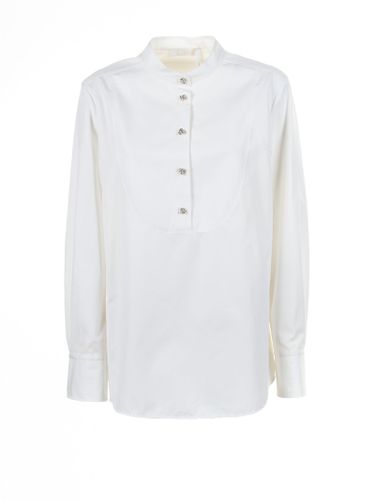 Chloé Poplin Tuxedo Shirt - Chloé - Modalova