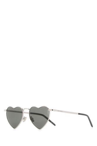 Silver New Wave Sl 301 Loulou Sunglasses - Saint Laurent - Modalova