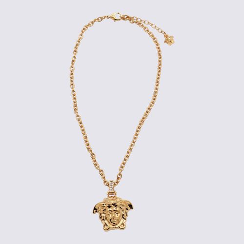 Versace Gold Metal Necklace - Versace - Modalova