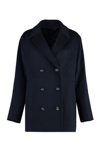 Double-breasted Wool Jacket - Calvin Klein - Modalova