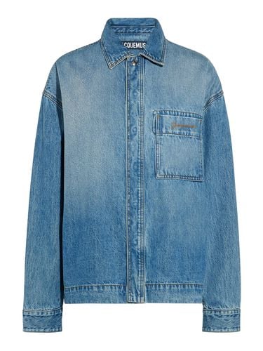 Jacquemus Boxy Denim Shirt - Jacquemus - Modalova