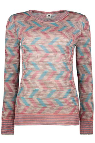 Long Sleeve Crew-neck Sweater - M Missoni - Modalova