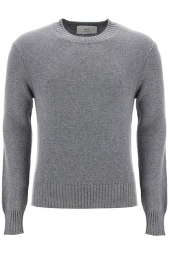 Cashmere Crewneck Pullover - Ami Alexandre Mattiussi - Modalova