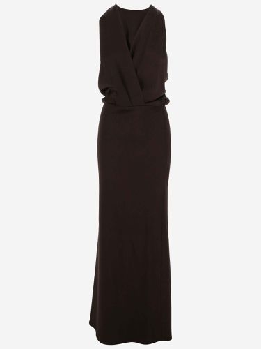 Blumarine Satin Maxi Dress - Blumarine - Modalova