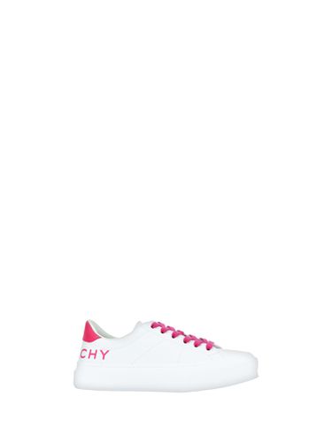 City Sport Sneakers In /neon Leather - Givenchy - Modalova