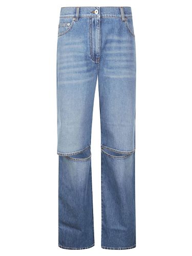 J. W. Anderson Cut Out Knee Bootcut Jeans - J.W. Anderson - Modalova