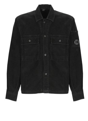 C. P. Company Lens Detailed Corduroy Overshirt - C.P. Company - Modalova