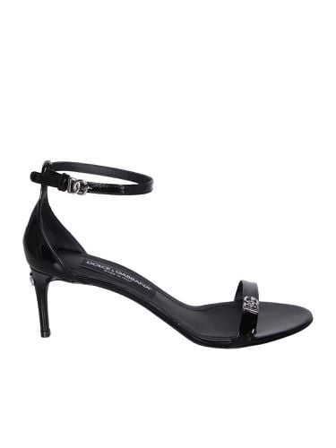 Dolce & Gabbana Keira Black Sandals - Dolce & Gabbana - Modalova