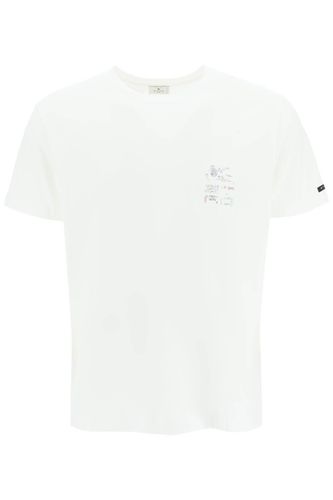 Etro Cube Logo T-shirt - Etro - Modalova