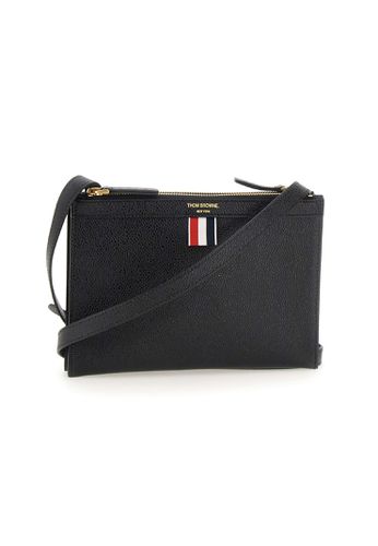 Small Document Holder Shoulder Bag Leather - Thom Browne - Modalova