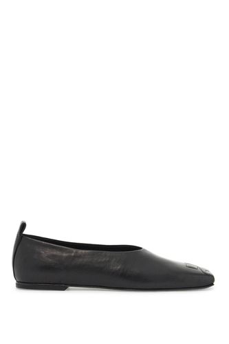 Courrèges Ist Leather Ballet Flats - Courrèges - Modalova