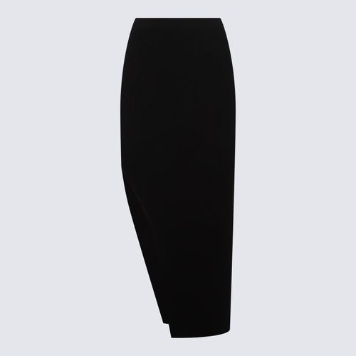 Rick Owens Black Viscose Skirt - Rick Owens - Modalova