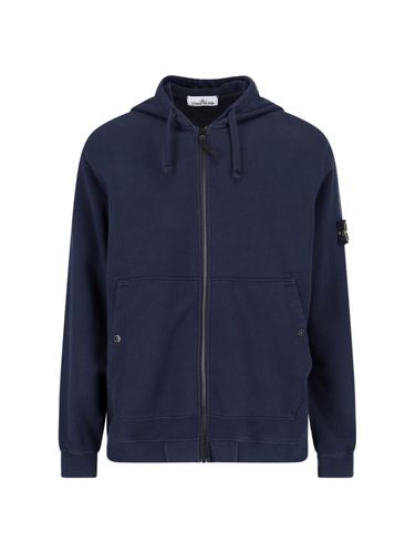 Stone Island Full Zip Hoodie - Stone Island - Modalova