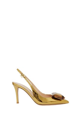 Jaipur Sling Shoes With Heels - Gianvito Rossi - Modalova