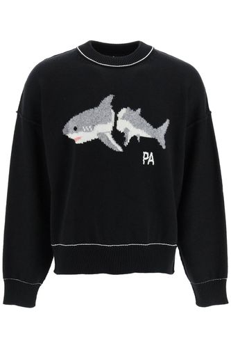 Palm Angels shark Sweater - Palm Angels - Modalova