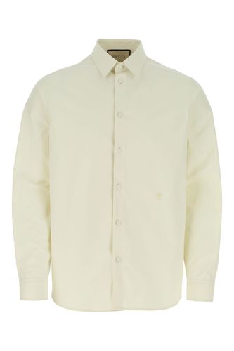 Gucci Ivory Poplin Shirt - Gucci - Modalova