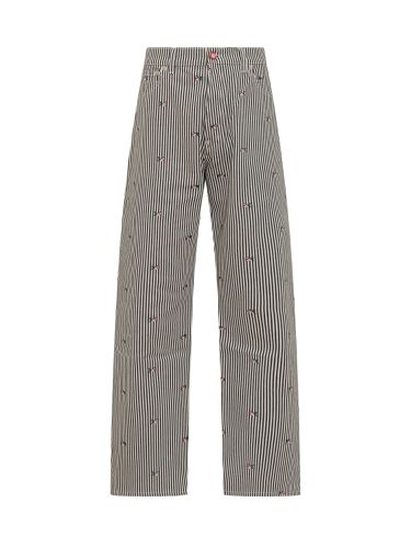 Kenzo Rinse Striped Jeans - Kenzo - Modalova