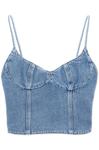 Magda Butrym Denim Top - Magda Butrym - Modalova