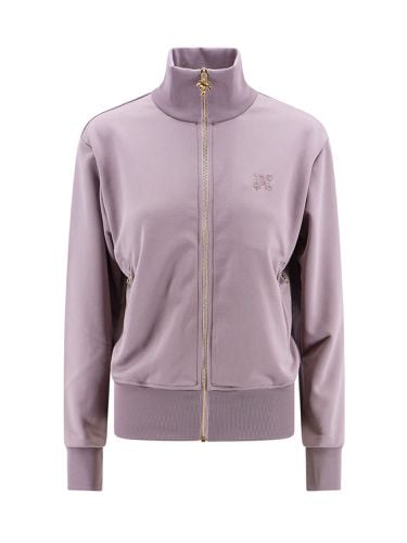 Monogram Sweatshirt With Zip - Palm Angels - Modalova