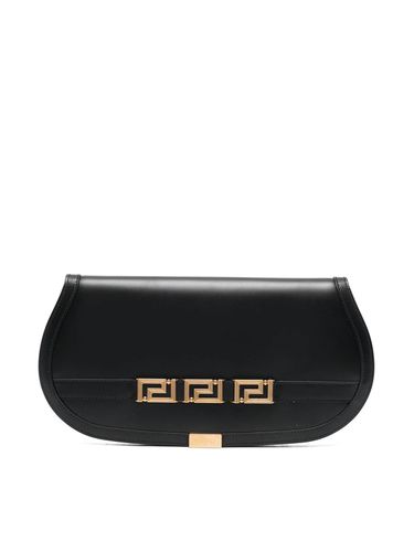 Versace Cow Leather Clutch - Versace - Modalova