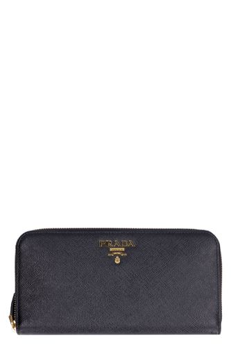 Prada Zip-around Leather Wallet - Prada - Modalova