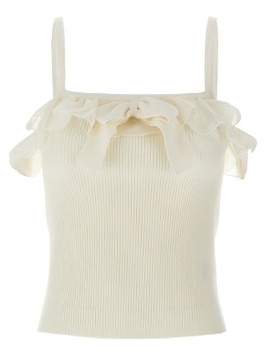 Alessandra Rich Ruffle Top - Alessandra Rich - Modalova