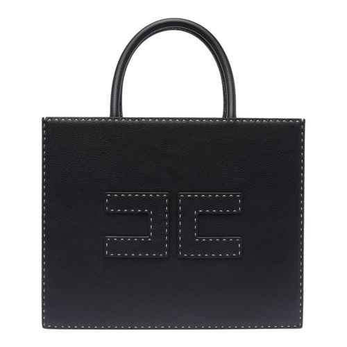 Elisabetta Franchi Logo Handbag - Elisabetta Franchi - Modalova