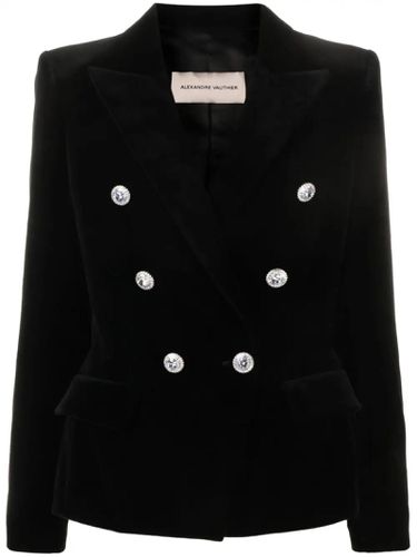 Cotton Velvet Blazer - Alexandre Vauthier - Modalova