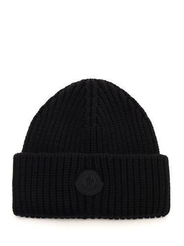 Moncler Wool Cap - Moncler - Modalova