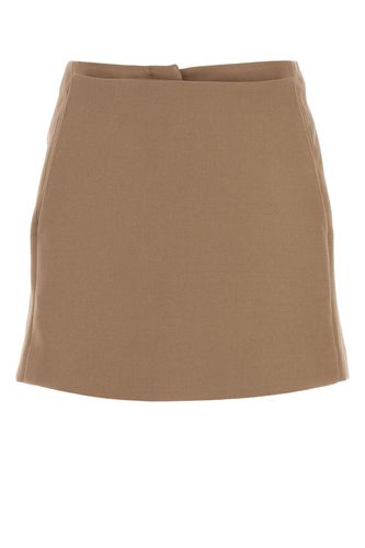 Fendi Cappuccino Wool Pant-skirt - Fendi - Modalova