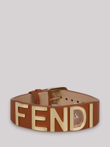 Bracelet Watch With Fendi Lettering - Fendi - Modalova