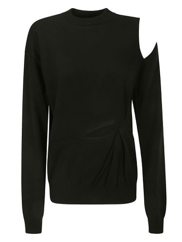 SportMax Black Virgin Wool Sweater - SportMax - Modalova