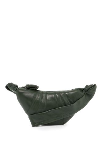 Small Croissant Shoulder Bag In Green Leather - Lemaire - Modalova