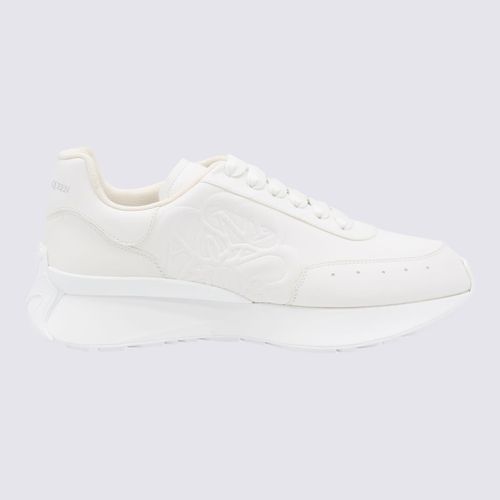 Leather Sprint Runner Sneakers - Alexander McQueen - Modalova