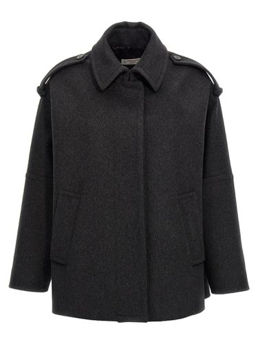 Alberto Biani Wool Caban Coat - Alberto Biani - Modalova