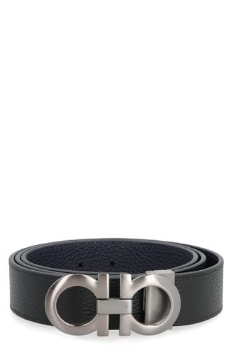 Gancini Reversible Leather Belt - Ferragamo - Modalova