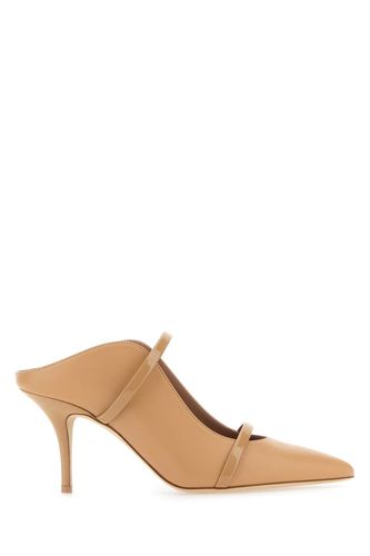 Beige Leather Maureen 70 Pumps - Malone Souliers - Modalova