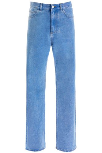 Straight Leg Organic Denim Jeans - Marni - Modalova