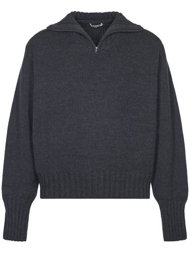 Auralee Half-zip Ribbed Sweater - Auralee - Modalova